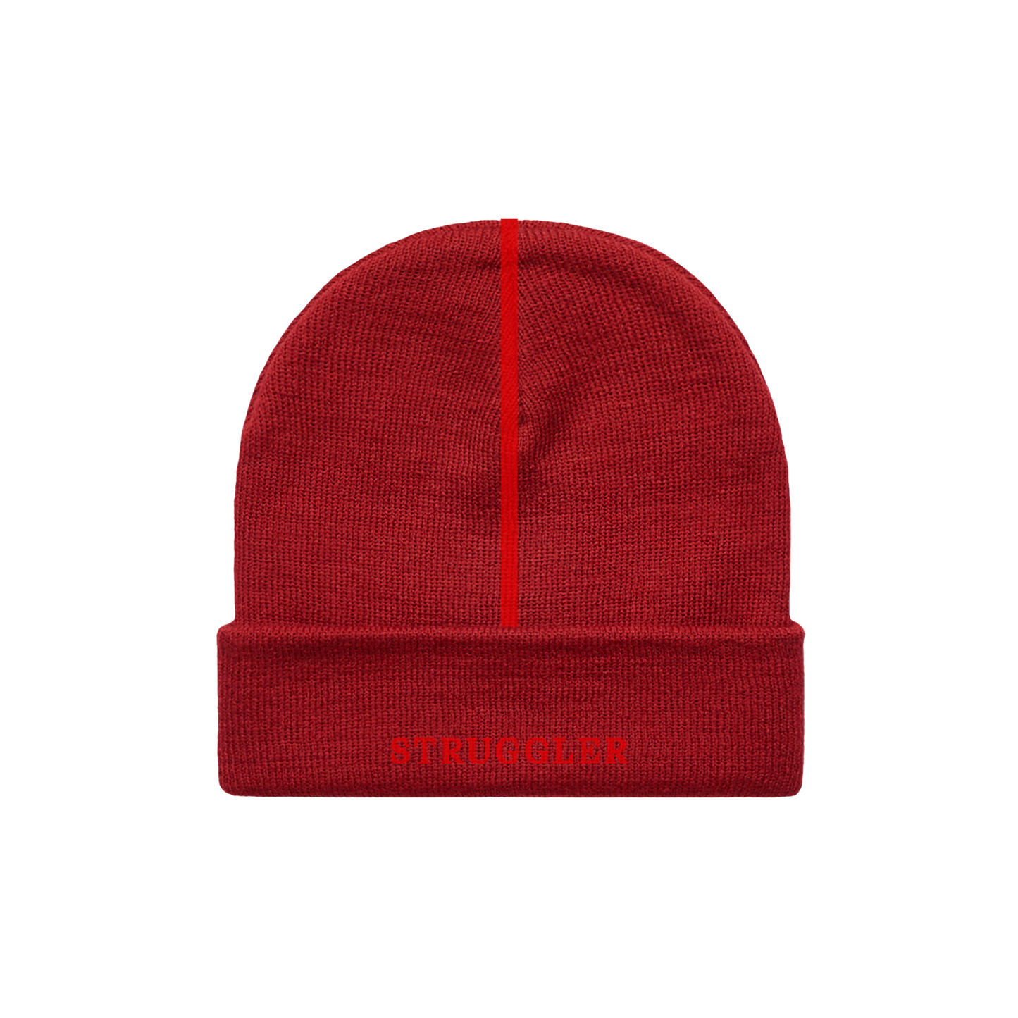 STRUGGLER Beanie Red UK